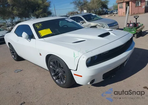 2022 Dodge Challenger R/T Scat Pack из США, поврежденный, VIN 2C3CDZFJ0NH175510